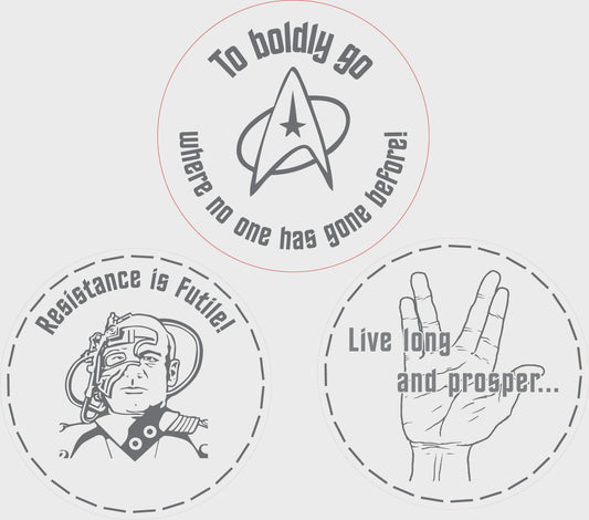 Eat Me Up, Scotty Engraved Pie Plate | Star Trek Inspired 9.5” Deep Dish Glass Pie Dish | Fun Sci-Fi Gift for Trekkies and Bakers