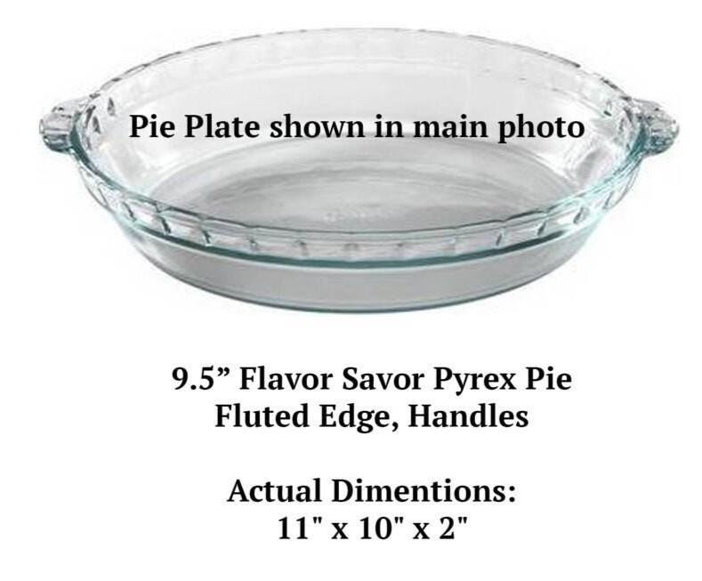 Engraved Pie Plate: Funny "Look at That Pie!" Deep Dish