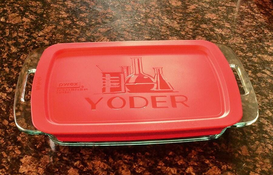 Let’s Have Dessert… Periodically Engraved 7x11 Casserole Dish – Periodic Table Science Gift for Dessert Lovers