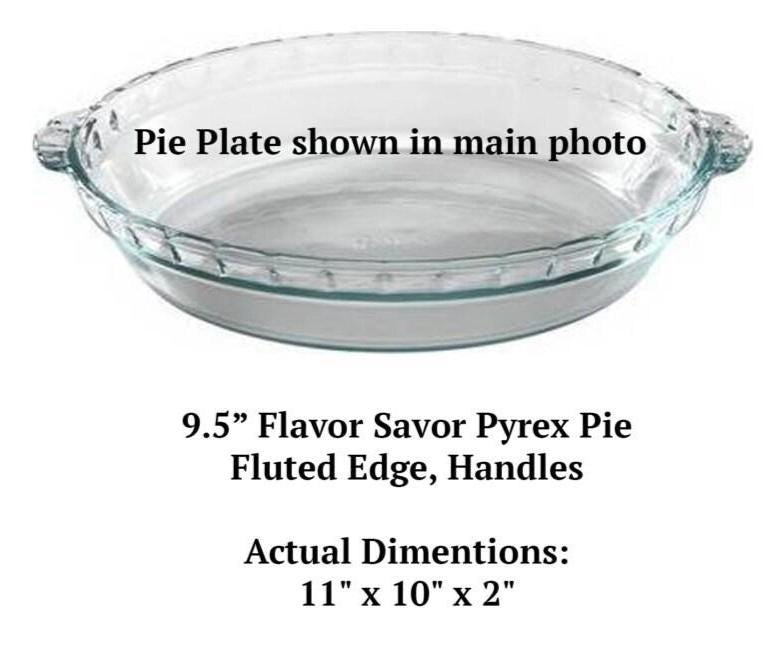 Mason Jar Pi Plate - Rustic Wedding Gift - Engraved Glass Pie Dish