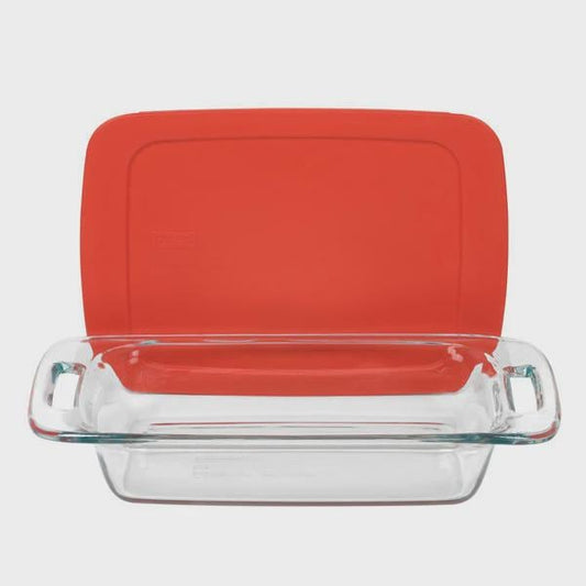 Pineapple Upside Down Cake Engraved 9x13 Casserole Dish with Red Lid – Personalized Bakeware Gift