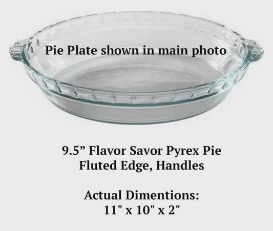 Jane Austen Quote Engraved Pie Plate | “Staying Home for Real Comfort” 9.5” Deep Dish Glass Pie Dish | Cozy Home Gift