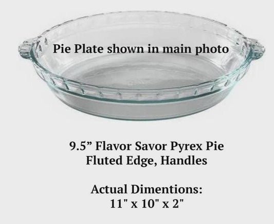 Pie Queen Trophy Plate โ Custom Engraved Bake-Off Prize โ Personalized Pie Dish