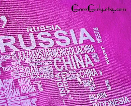 Eat Well Travel Often Engraved 9x13 Casserole Dish with Red Lid β Map Design Adventure Bakeware