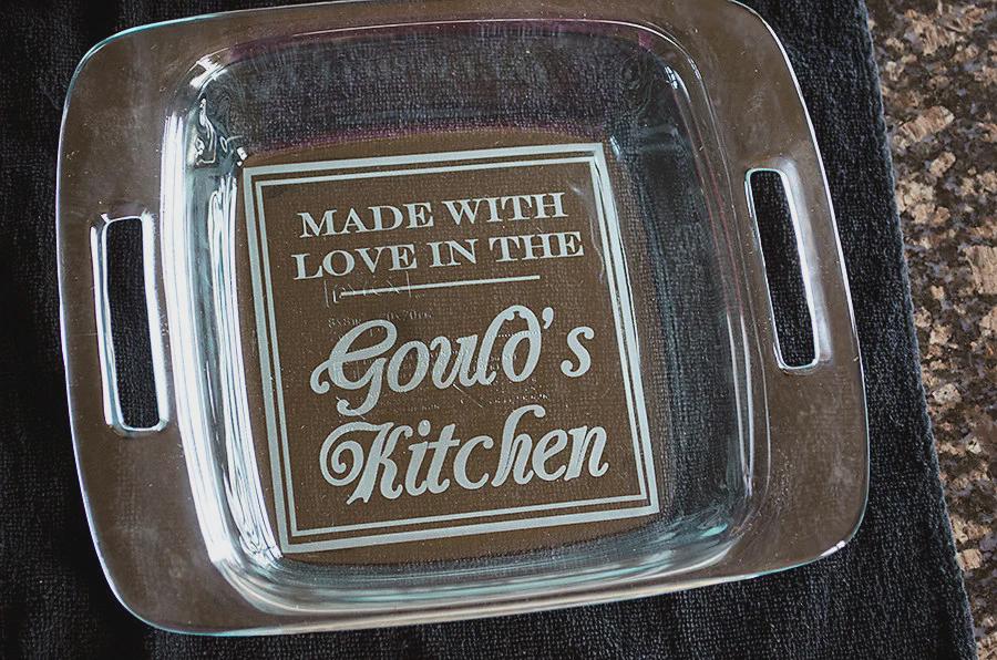 Made with Love 8x8 Engraved Casserole Dish – Personalized 2 Qt Bakeware with Optional Engraved Lid – Custom Kitchen Gift