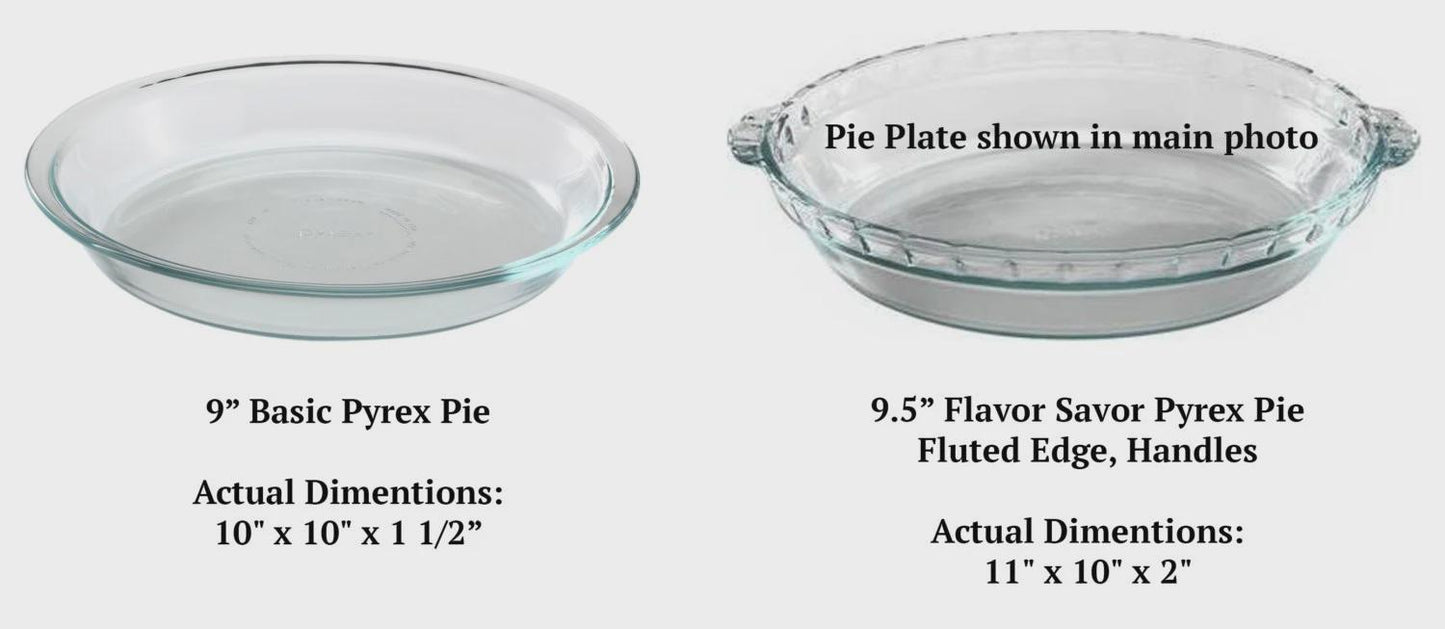 Pi Day Pie Plate: Laser Engraved Math Gift