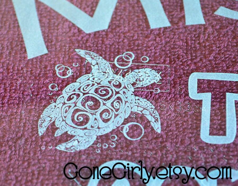 Turtle Caramel Brownies Engraved 7x11 Casserole Dish – Cute Turtle Design Personalized Bakeware