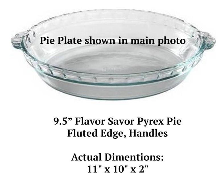 Blackbirds Baked in a Pie Plate – Nursery Rhyme Engraved Bakeware