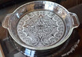 Aztec Sun Calendar Engraved Pie Plate - Basic or Deep Dish