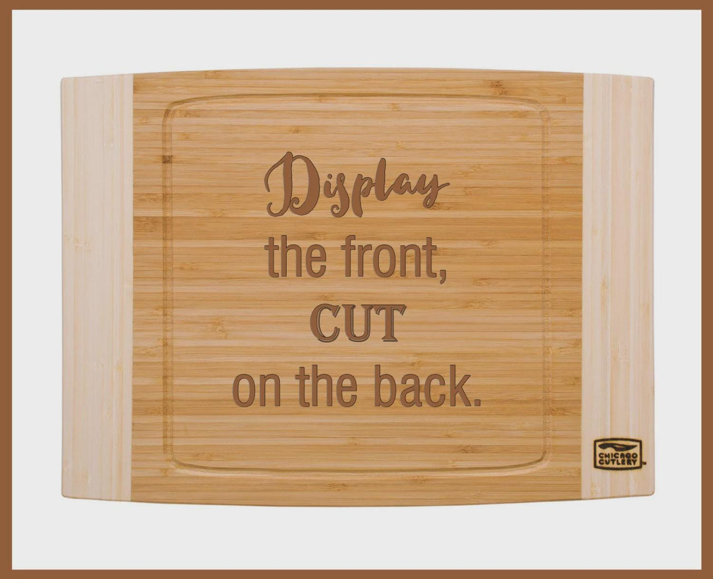Personalized Last Name Cutting Board – Custom Engraved 12x16 – Elegant Wedding, Anniversary, or Housewarming Gift