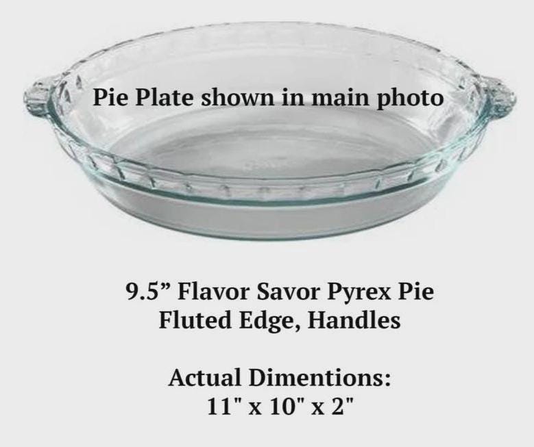 From My Kitchen With Love Personalized Pie Plate – Custom Engraved Gift