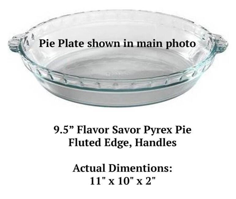 Personalized Pi Plate: Engraved Glass Pie Dish, Math Teacher Gift