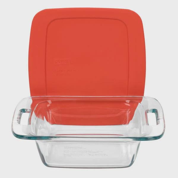 Made with Love 8x8 Engraved Casserole Dish – Personalized 2 Qt Bakeware with Optional Engraved Lid – Custom Kitchen Gift
