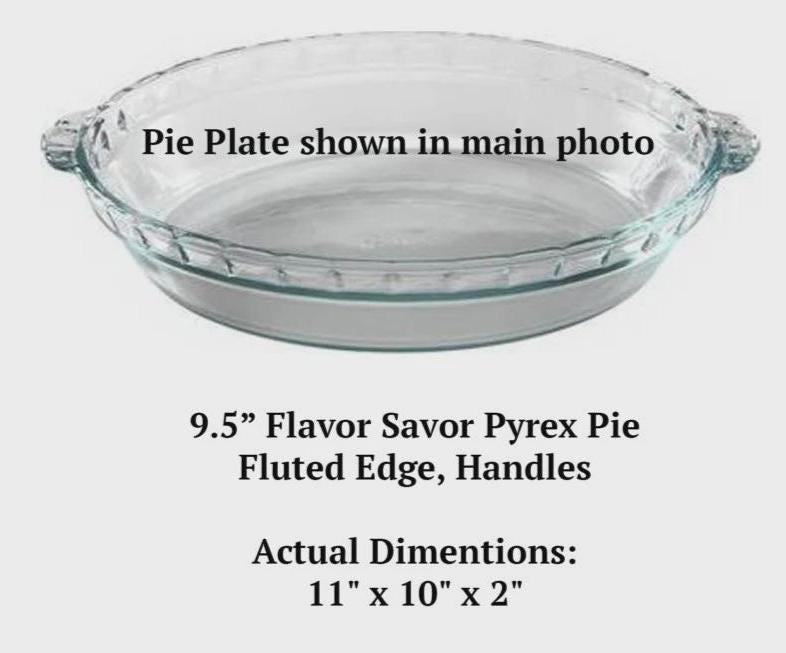 Personalized Monogrammed Pie Plate – Custom Engraved Wedding or Housewarming Gift
